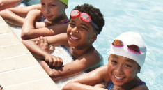 Picture of children in pool